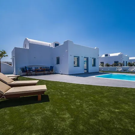 别墅 Beautiful Santorini 2 Bedrooms Private Pool Magical Sea Views *