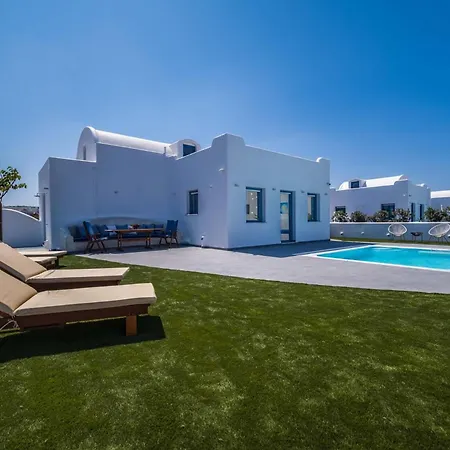 Villa Beautiful Santorini 2 Bedrooms Private Pool & Magical Sea Views