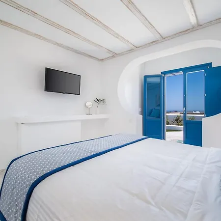 빌라 Beautiful Santorini 2 Bedrooms Private Pool & Magical Sea Views