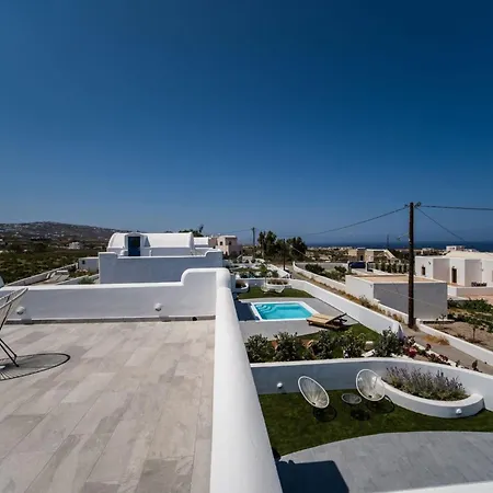Beautiful Santorini 2 Bedrooms Private Pool & Magical Sea Views Villa *