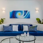 Beautiful Santorini 2 Bedrooms Private Pool & Magical Sea Views Villa *